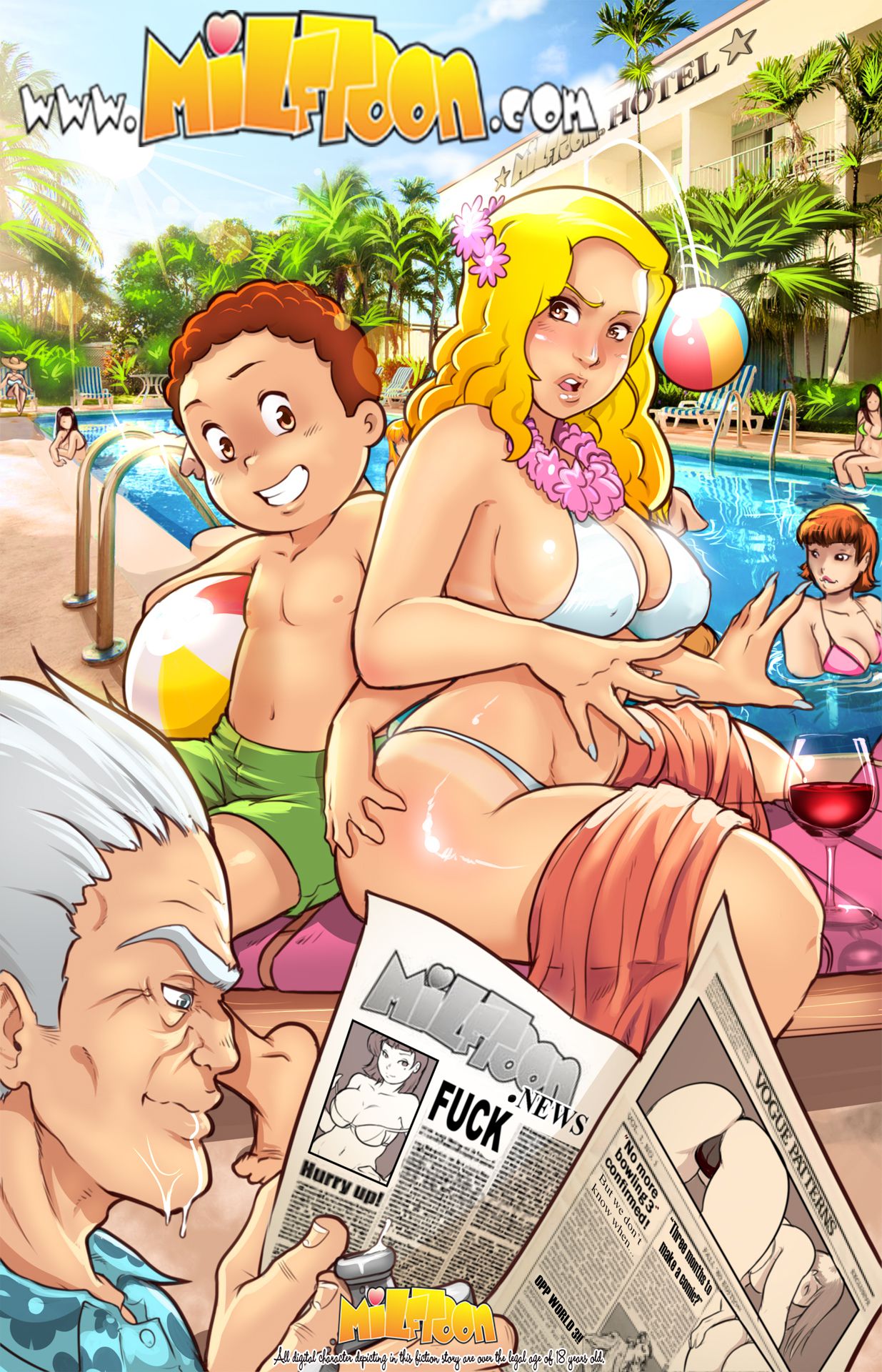 Milftoon rick and morty