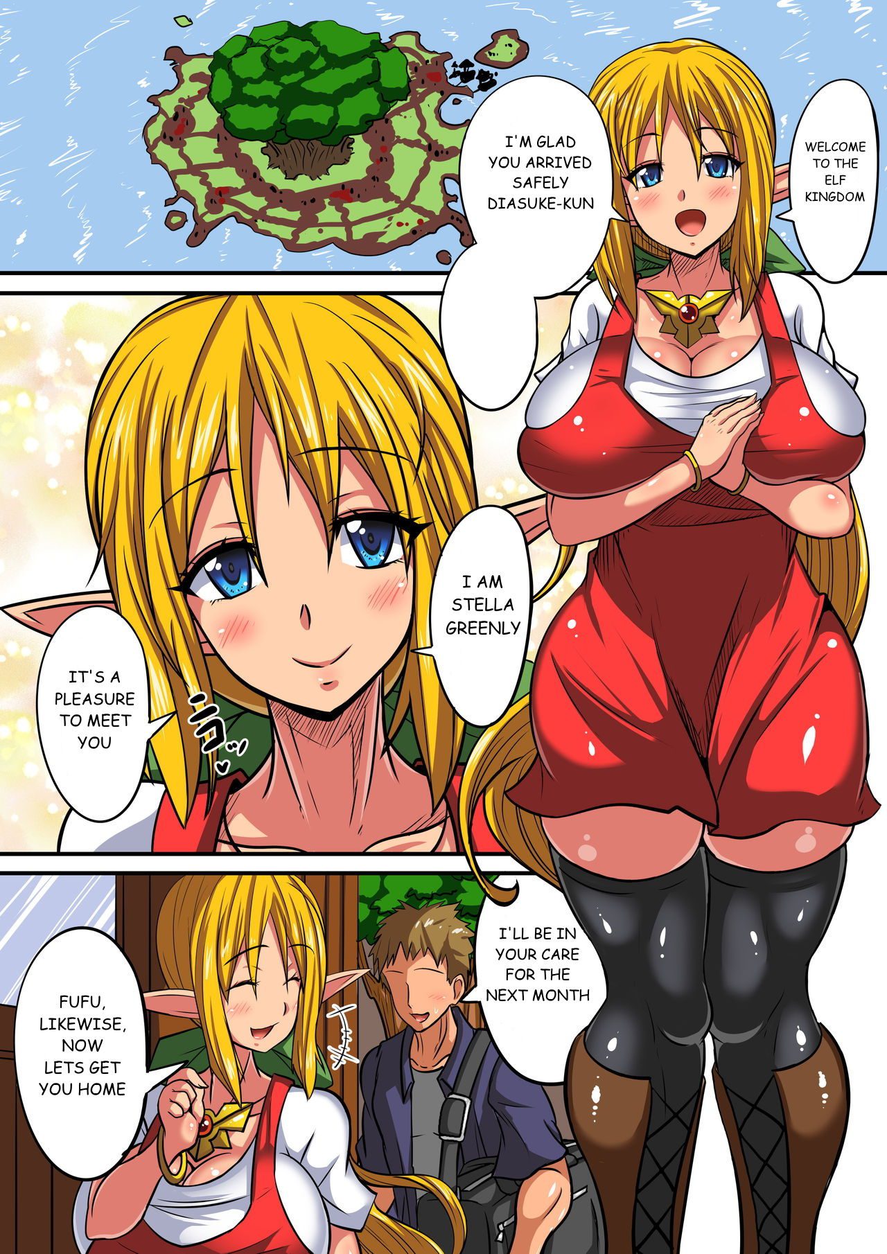 Elf Oyako to Pakopako Ibunka Kouryuu! [Haneinu] - Read Hentai Manga, Hentai  Haven, E hentai, Manhwa Hentai, Manhwa 18, Hentai Comics, Manga Hentai